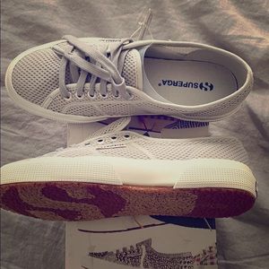 NIB Grey Superga